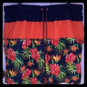 Faded glory board shorts XXL tropical print.